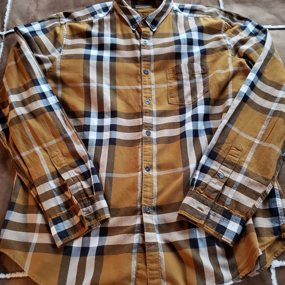 Burberry mens XXL plaid